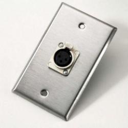 Wallplate - single - NC3FD-L-1