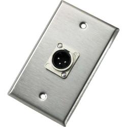 Wallplate - single - NC3MD-L-1