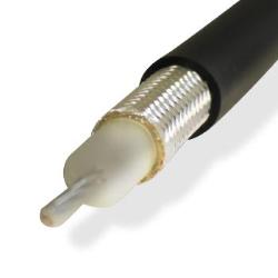 RG214/U Mil Type 50 Ohm Coaxial Cable-Dual Silver Braid NCV Jacket