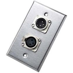 Wallplate - dual - NC3FD-L-1 and NC3MD-L-1