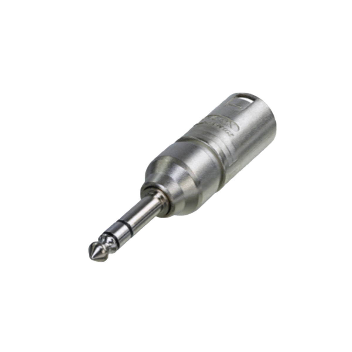 Adapter - 3 pin male XLR to 1/4" stereo plug