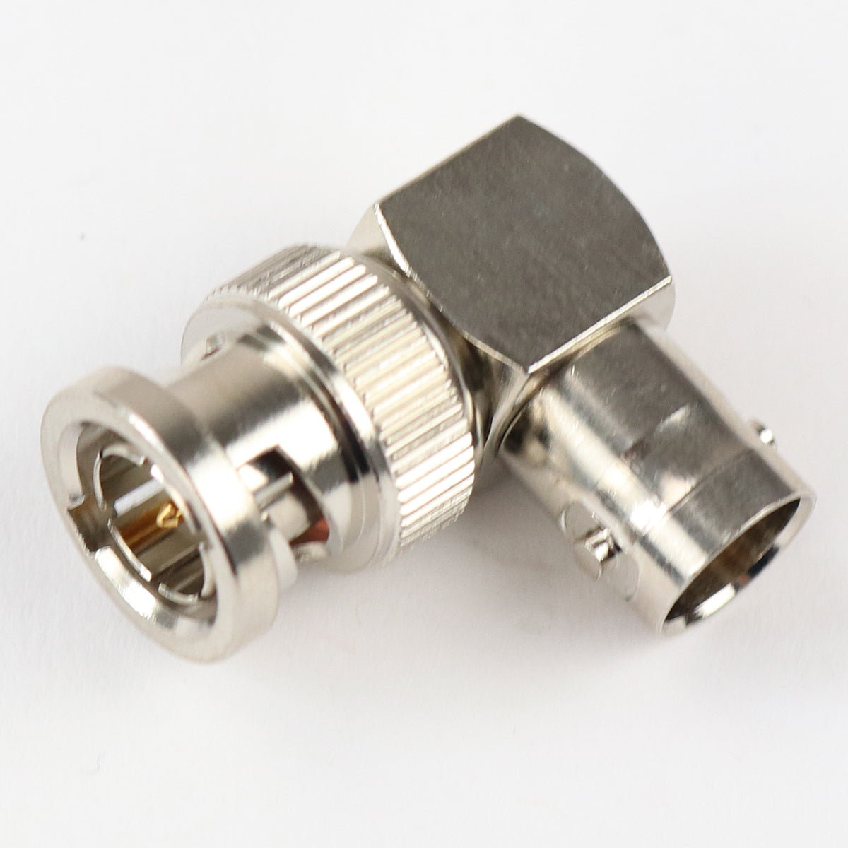 BNC Angle Adapter 75 Ohm 3 Ghz Jack to Plug (Eq Amphenol 112454)