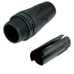 Boot - Black - with chuck type strain relief for XX-Series