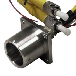 SMPTE Fiber Pigtail-Jack-36" Leads to 2-SC and blunt electrical