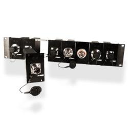 SMPTE Rack Mount Modular Rail System 2RU Blank (Use with Nemal FOPA Modules)