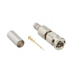 HD-BNC (Mini) Crimp Plug 75 Ohm 12Ghz For RG59 Belden 4505R