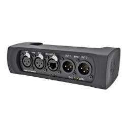 Adapter – Line Level to Dante – 2 in / 2 out – PoE or PoE injector required