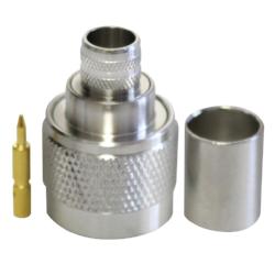 Type N Crimp Plug For LMR400, Belden 9913, Nemal 1180 (Eq Amphenol 172102H243)