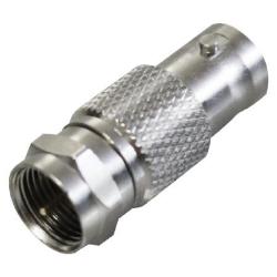 Adapter 75 Ohm BNC Jack To Type F Plug