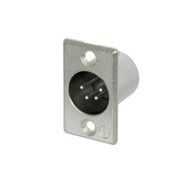 Neutrik NC4MP 4-Pin XLR Male Chassis Receptacle P Series