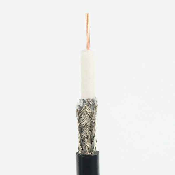 Video Coaxial Cable HD/SDI RG59 Type Solid 20 Awg PVC Jacket