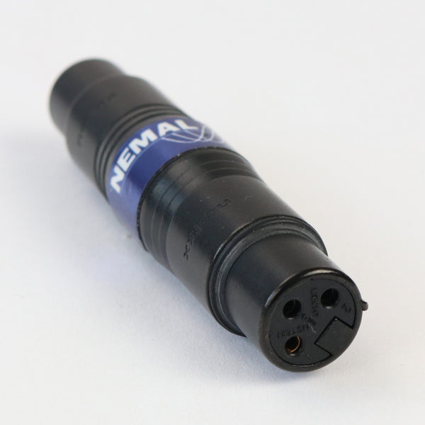 XLR 5-Pin Female-3-Pin Female Inline Adapter