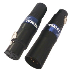 XLR 5-Pin Female To 3-Pin Male Inline Adapter