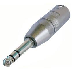 NA3MP Audio Adapter XLR 3-Pin Male to 1/4" 3-Conductor Plug
