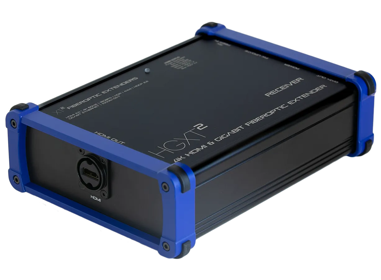HGXT² HDMI 4K + Gigabit Ethernet Fiber Converter