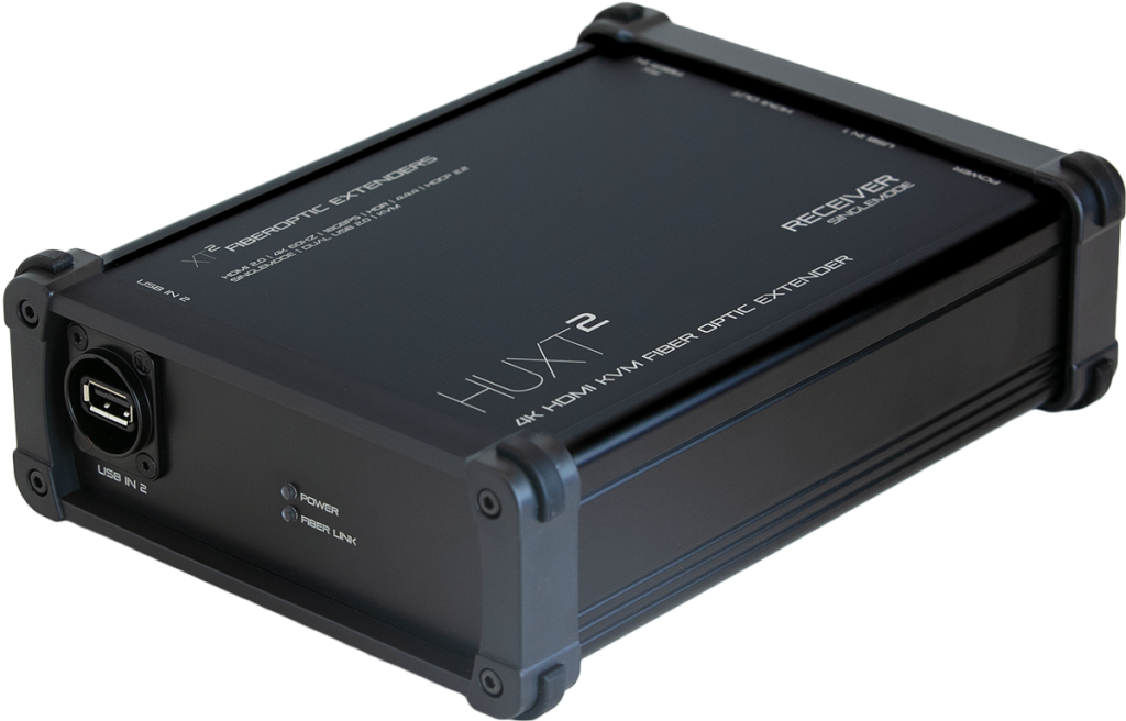 HUXT² Fiber Converter4K HDMI + USB