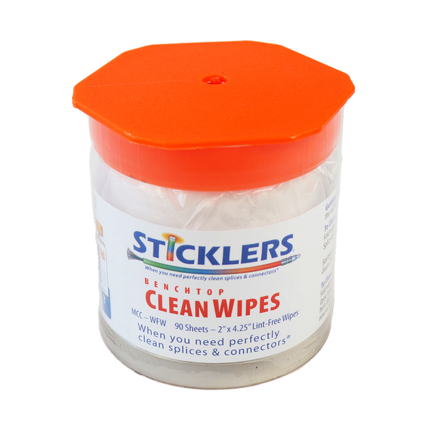 STICKLERS— 90 Wipes in Plastic Tube