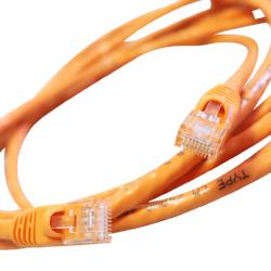 Network Cable Assembly CAT6 RJ45 with boot on each end