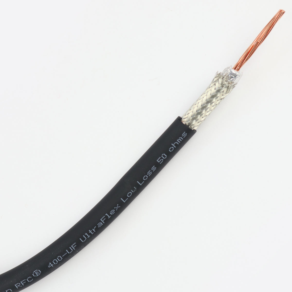 Low Loss 50 Ohm 400UF Type Coaxial Cable P/N 1181F