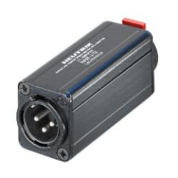 Adapter DI impedance match - 3 pin XLR M to RCA F 1:1