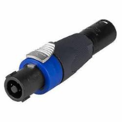 Adapter - NL4FX to 3 pin XLR male cable end - pre-wired