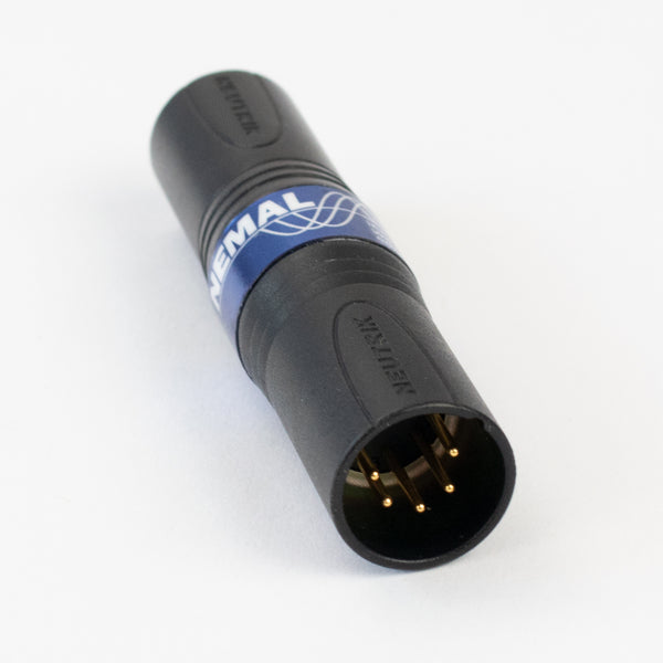 Nemal XLR 5-Pin Male-Male Inline Adapter
