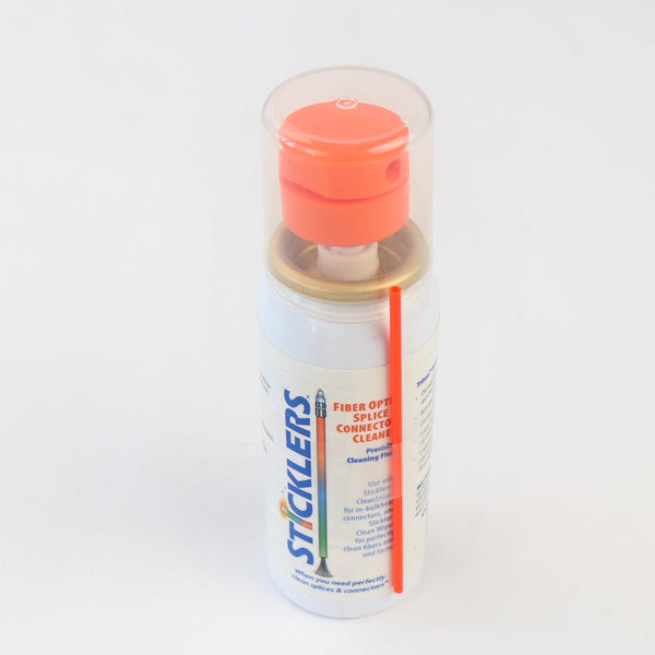 STICKLERS Fiber Optic Splice and Connector Cleaner — 3 OZ. Mini-Pump Spray
