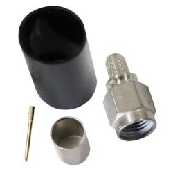 SMA Type Crimp Plug For RG142/223 Coaxial Cable